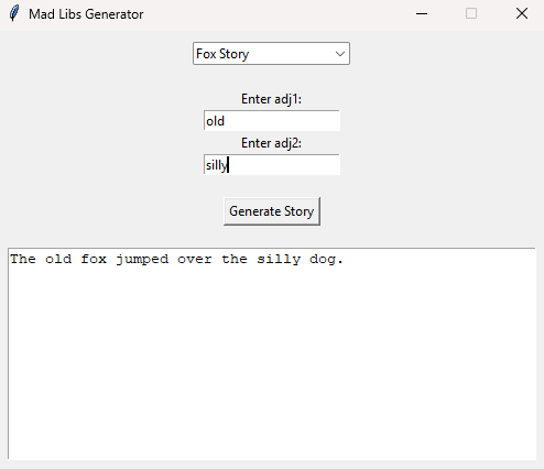 Mad Lib Generator Cover Image